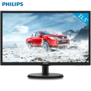 飞利浦（PHILIPS） 223V5LSB2 显示屏 21.5英寸 LED宽屏液晶显示器 黑色